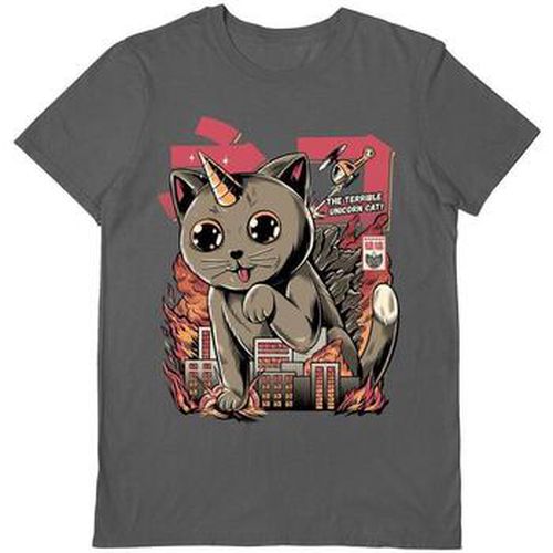 T-shirt Ilustrata Catzilla - Ilustrata - Modalova