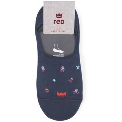 Chaussettes Doublure de chaussure imprime poulpes - Red Sox - Modalova