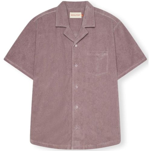 Chemise Terry Cuban Shirt S/S - Purple - Revolution - Modalova