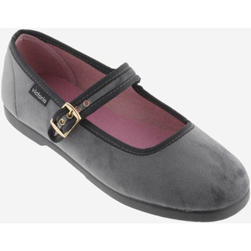 Ballerines BALLERINE GONG FU VELOURS BOUCLE 1080111 - Victoria - Modalova