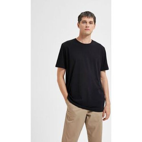 T-shirt 16087842 HASPEN-BLACK - Selected - Modalova