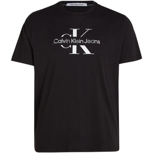 T-shirt Tee-shirt en coton col rond - Calvin Klein Big & Tall - Modalova