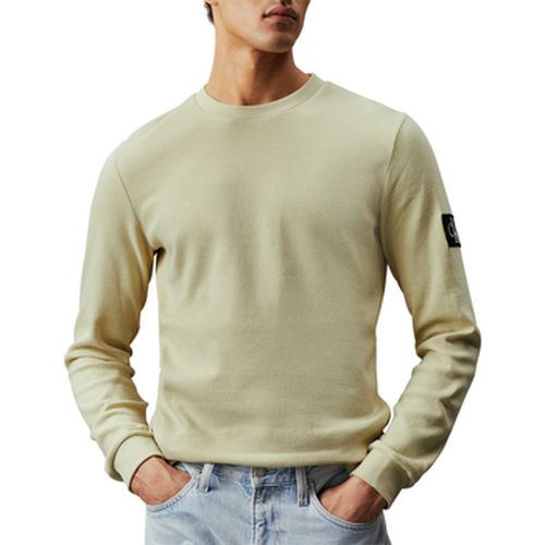 Pull T-shirt coton col rond - Calvin Klein Jeans - Modalova