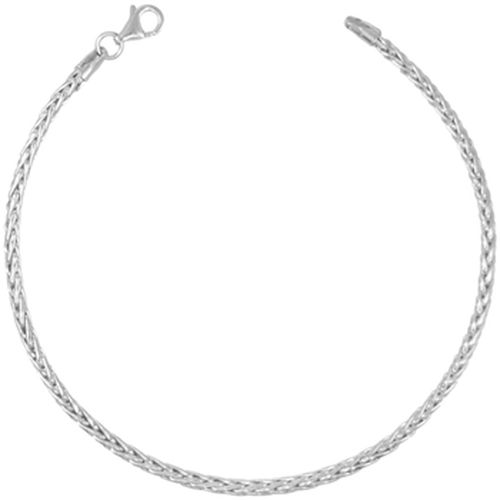 Bracelets Bracelet Or Blanc Maille Palmier - L'atelier D'azur - Modalova