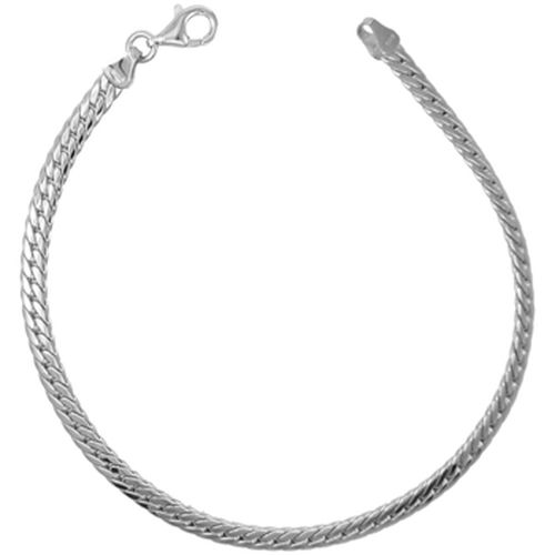 Bracelets Bracelet Or Blanc Maille Anglaise - L'atelier D'azur - Modalova