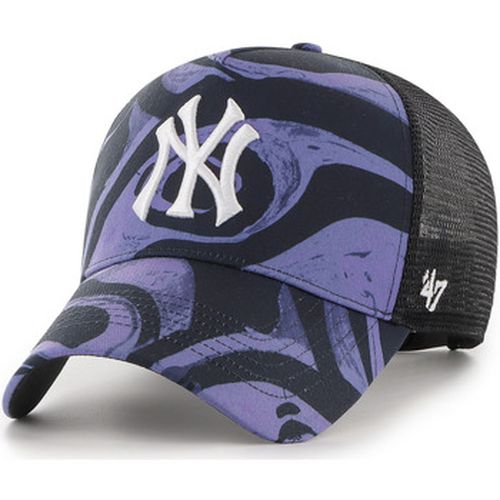 Casquette 47 CAP MLB NEW YORK YANKEES ENAMEL TWIST MESH MVP DT PURPLE - '47 Brand - Modalova