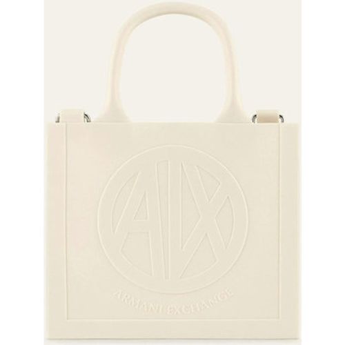 Cabas Milky bag AX with embossed logo - EAX - Modalova