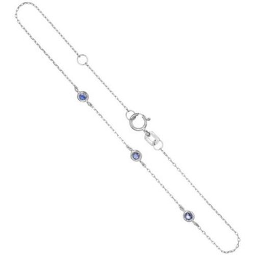 Bracelets Bracelet Or Blanc et Saphirs Bleus - L'atelier D'azur - Modalova