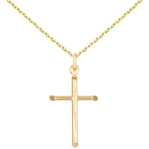 Collier Collier - Médaille Croix Or Jaune - Chaine Offerte - L'atelier D'azur - Modalova