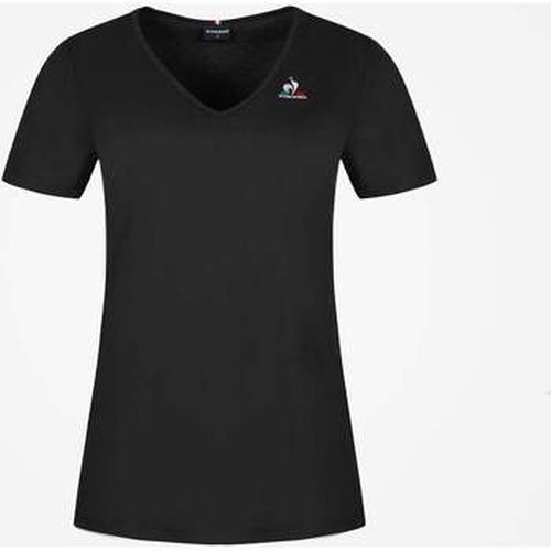 T-shirt 2220568-ESS Tee SS Col V N°1 W black | T-shirt - Le Coq Sportif - Modalova