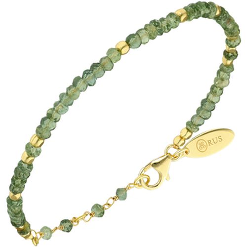 Bracelets Bracelet Argent Simple Perles Naturelles Aventurine - Orusbijoux - Modalova