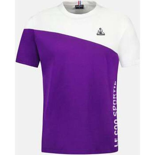 T-shirt 2410248-BAT Tee SS N°2 M n.o.w/violet j. | T-shirt Unisexe - Le Coq Sportif - Modalova