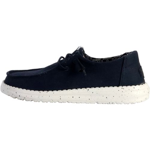 Mocassins Moccassin à Lacets Wendy Stretch Canvas - HEYDUDE - Modalova