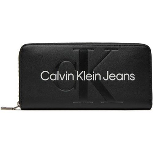 Portefeuille SCULPTED ZIP AROUND MONO K60K607634 - Calvin Klein Jeans - Modalova