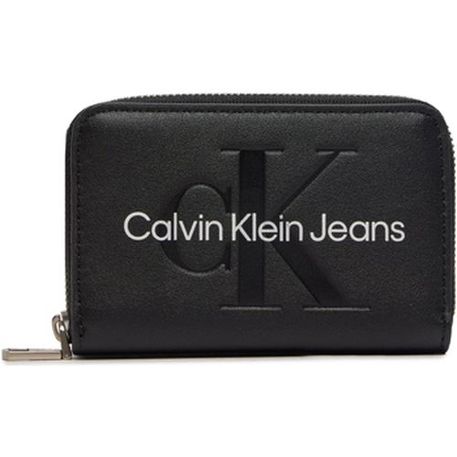 Portefeuille SCULPTED MED ZIP AROUND MONO K60K612255 - Calvin Klein Jeans - Modalova