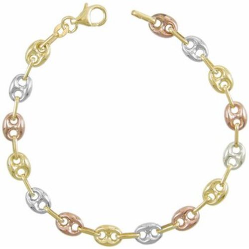 Bracelets Bracelet 3 Ors - Or Tricolore - Grain de Café - L'atelier D'azur - Modalova