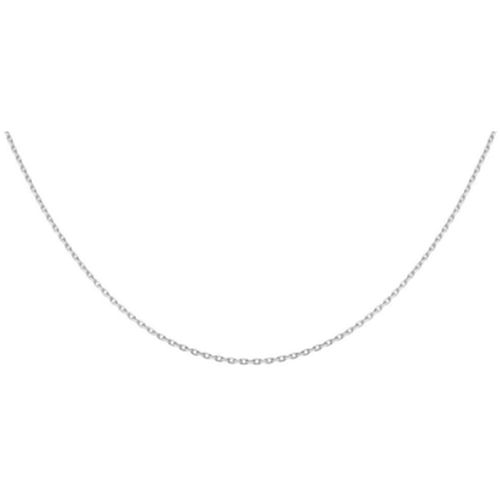 Collier Collier Chaine Or Blanc - Maille Forçat Diamantée - L'atelier D'azur - Modalova