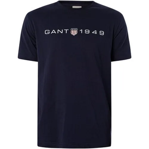 T-shirt T-shirt graphique imprimé - Gant - Modalova