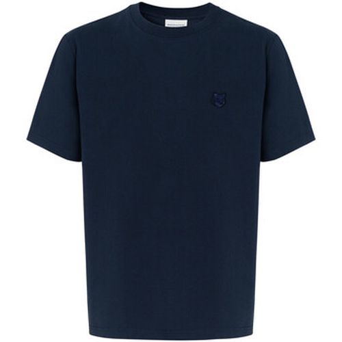T-shirt T-Shirt Maison Kituné Bold Fox Head bleu marine - Maison Kitsuné - Modalova