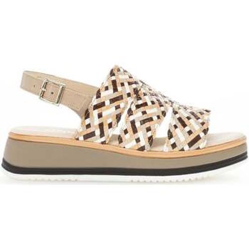 Sandales Sandales en cuir à talon compensé - Gabor - Modalova