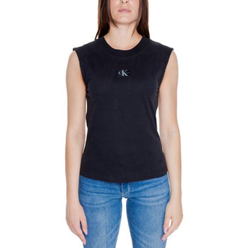 T-shirt WOVEN LABEL LOOSE J20J223560 - Calvin Klein Jeans - Modalova