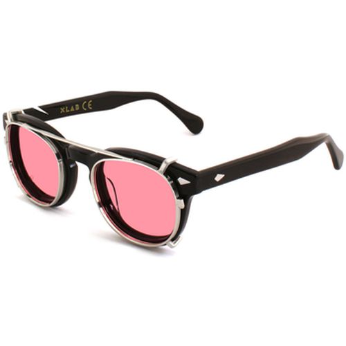 Lunettes de soleil Col à clipser. 02 Argent/Rose polarisé pour calibre 8004 s - Xlab - Modalova