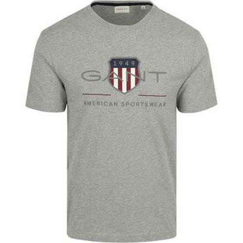 T-shirt Gant T-shirt Logo Gris - Gant - Modalova