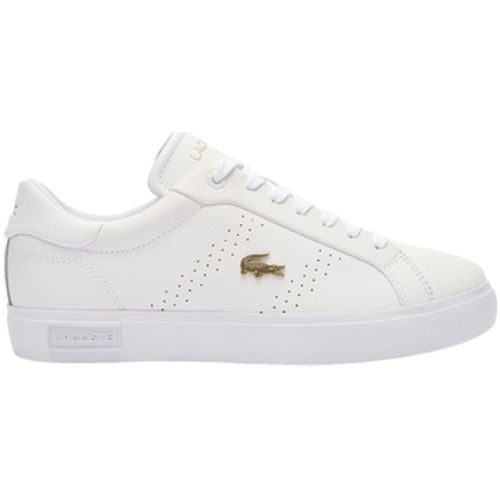 Baskets Powercourt 2.0 124 - White/Gold - Lacoste - Modalova