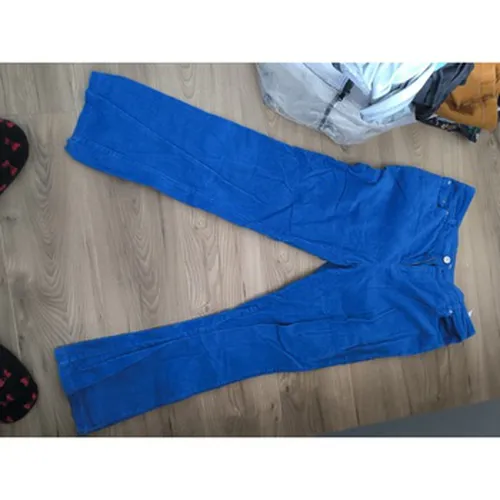 Pantalon Pantalon velours bleu - Pimkie - Modalova