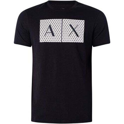 T-shirt T-shirt graphique mince - EAX - Modalova