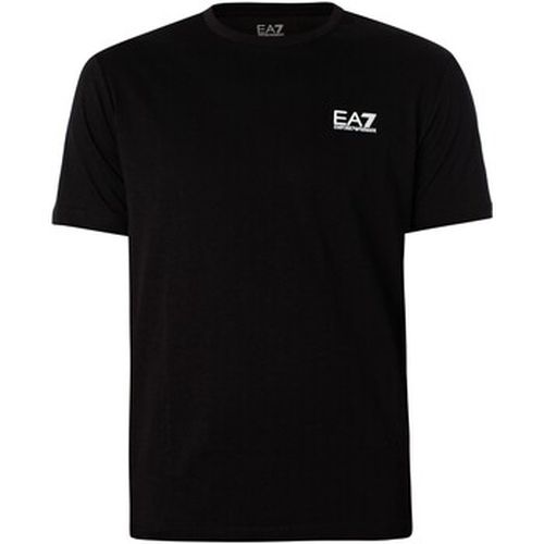 T-shirt T-shirt avec logo sur la poitrine - Emporio Armani EA7 - Modalova