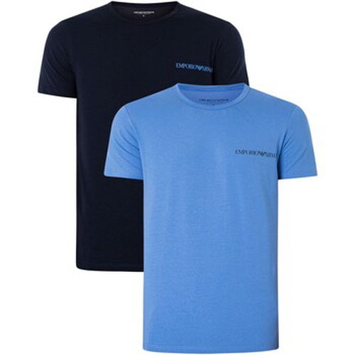 Pyjamas / Chemises de nuit Lot de 2 t-shirts Lounge Crew - Emporio Armani - Modalova