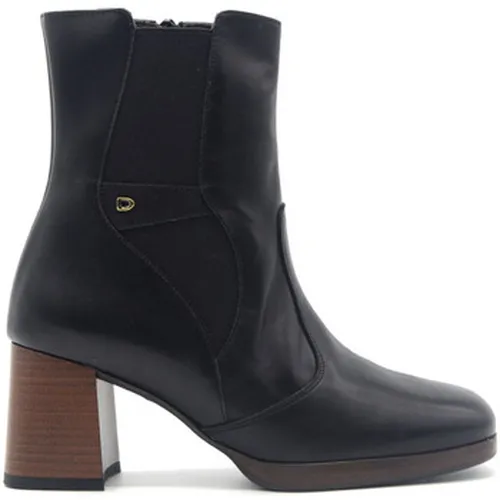 Boots tronchetto in pelle - Donna Serena - Modalova