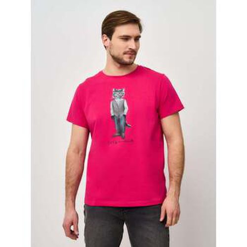 T-shirt Pink Printed T-shirt MINIMALIST CAT - Maniita Lacitta - Modalova