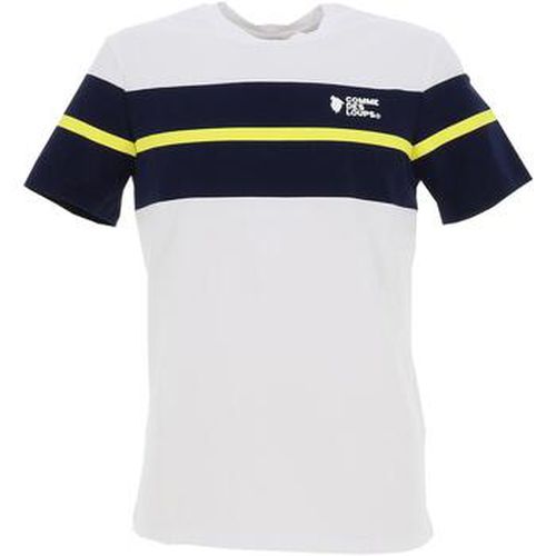 T-shirt Wimbledon navy white yellow tee - Comme Des Loups - Modalova