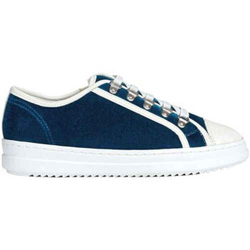 Baskets SNEAKER D PONTOISE VELLUTO CON ZIP LATERALE - Geox - Modalova