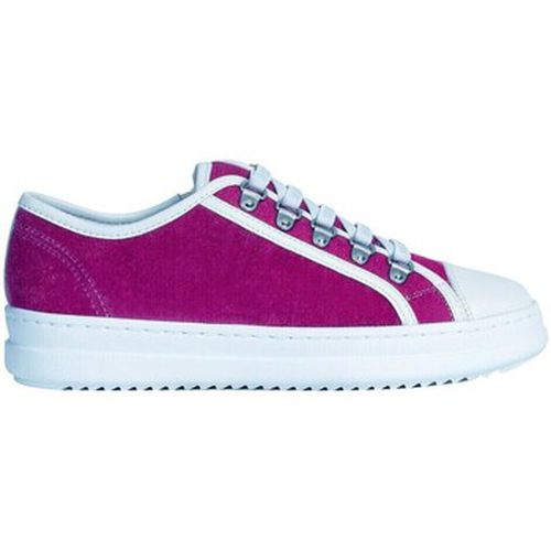 Baskets SNEAKER D PONTOISE VELLUTO CON ZIP LATERALE - Geox - Modalova