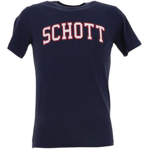 T-shirt T shirt jersey logo serigraphie - Schott - Modalova