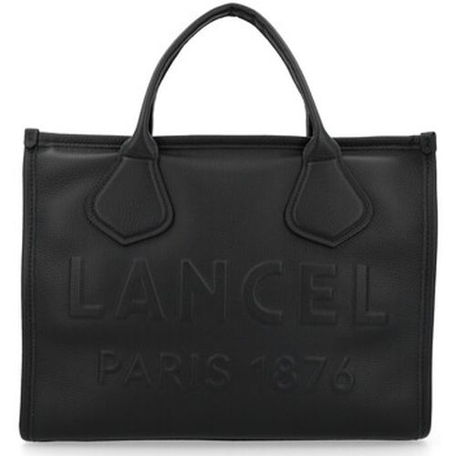 Sac a main Lancel Jour M Tote Bag en cuir noir - Lancel Paris 1876 - Modalova