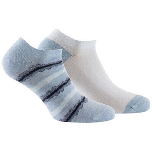 Chaussettes Lot de 2 paires d'invisibles en coton Tie and Dye - Kindy - Modalova