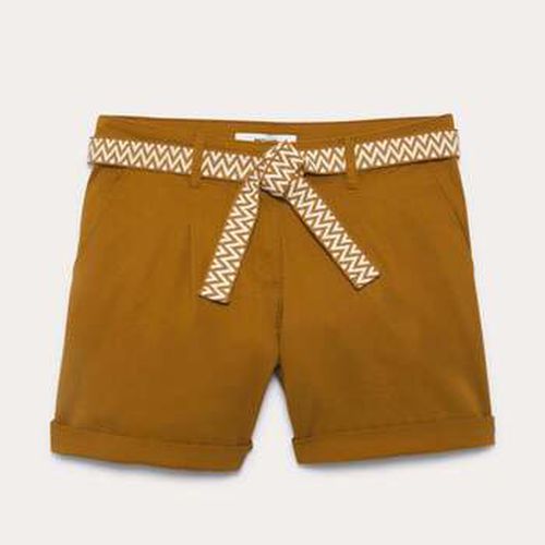 Short Short à pinces + ceinture - Promod - Modalova