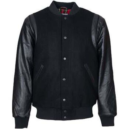 Blouson Veste en laine et cuir - Harrington - Modalova