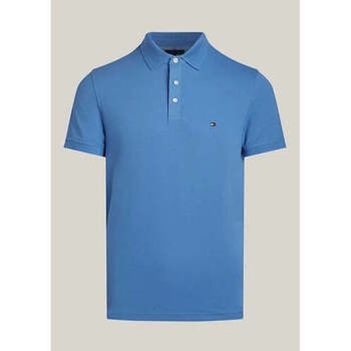 T-shirt Polo ajusté en coton bio stretch - Tommy Hilfiger - Modalova