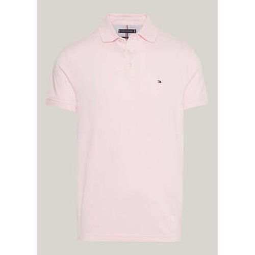 T-shirt Polo ajusté en coton bio stretch - Tommy Hilfiger - Modalova