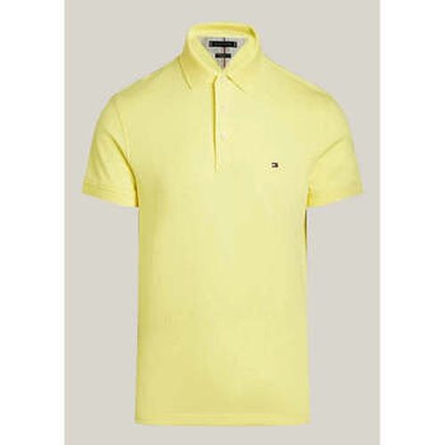 T-shirt Polo ajusté en coton bio - Tommy Hilfiger - Modalova