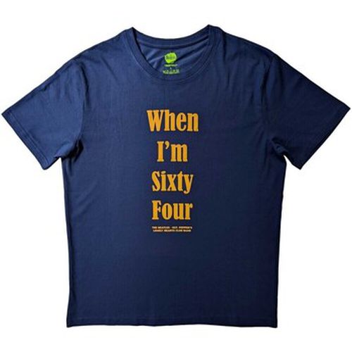 T-shirt When I'm Sixty Four - The Beatles - Modalova