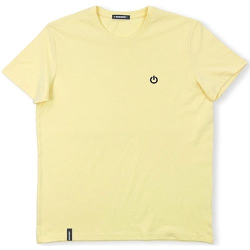 T-shirt Power Off T-Shirt - Yellow Mango - Organic Monkey - Modalova