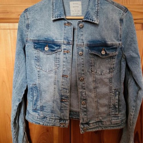 Veste Bershka Blouson en jean - Bershka - Modalova