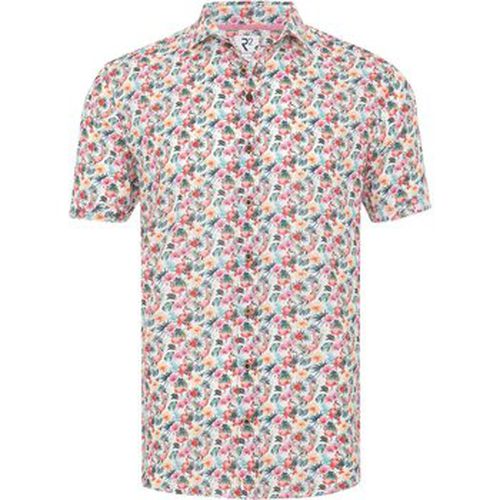 Chemise R2 Chemise Manches Courtes Imprimé Flamant - R2 Amsterdam - Modalova