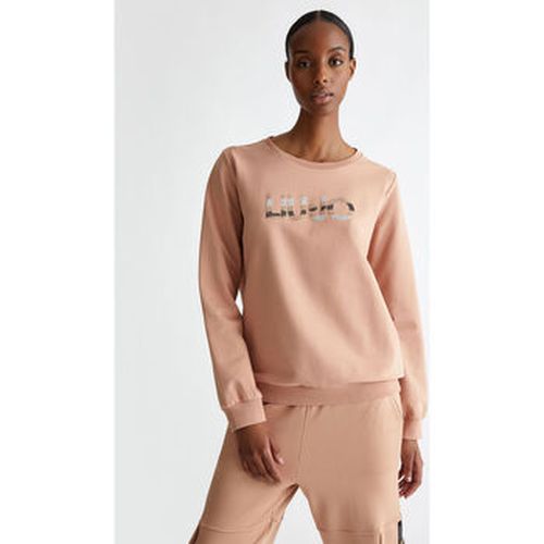 Sweat-shirt Sweat avec logo et strass - Liu Jo - Modalova